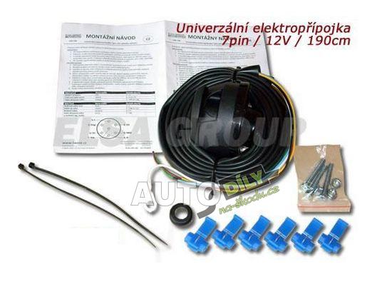 Univerzální elektrokabeláž k tažnému zařízení 7-pin